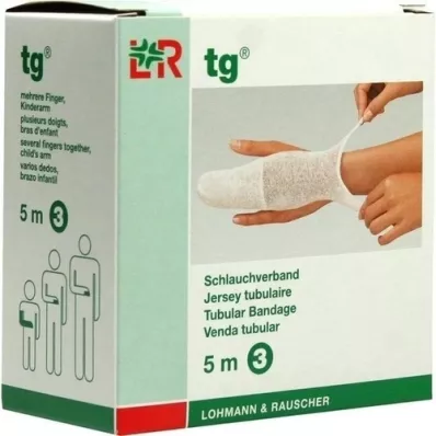 TG Schlauchverband Gr.3 5 m weiß, 1 St