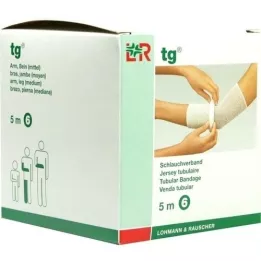 TG Schlauchverband Gr.6 5 m weiß, 1 St