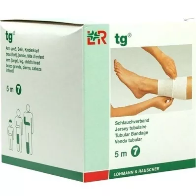TG Schlauchverband Gr.7 5 m weiß, 1 St