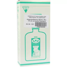 AUGENSPÜLFLASCHE Barikos mini m.ster.Flüssigkeit, 175 ml