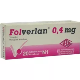 FOLVERLAN 0,4 mg Tabletten, 20 St