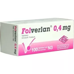 FOLVERLAN 0,4 mg Tabletten, 100 St