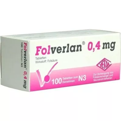 FOLVERLAN 0,4 mg Tabletten, 100 St
