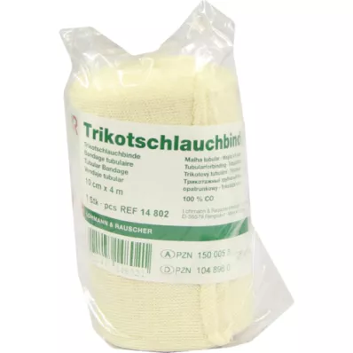 TRIKOTSCHLAUCH Binde 10 cmx4 m, 1 St