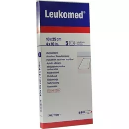 LEUKOMED sterile Pflaster 10x25 cm, 5 St