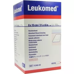 LEUKOMED sterile Pflaster 8x15 cm, 50 St