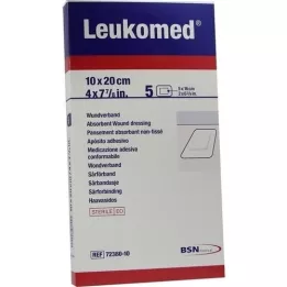 LEUKOMED sterile Pflaster 10x20 cm, 5 St