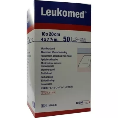 LEUKOMED sterile Pflaster 10x20 cm, 50 St
