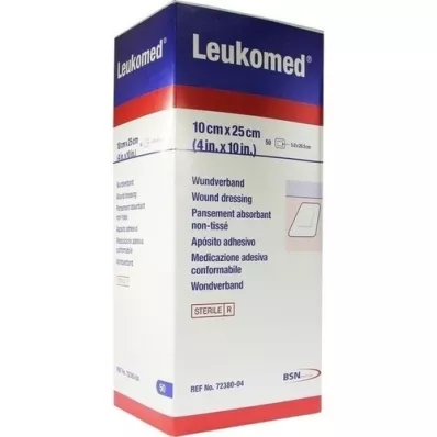 LEUKOMED sterile Pflaster 10x25 cm, 50 St