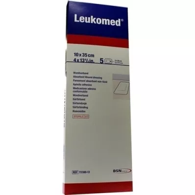 LEUKOMED sterile Pflaster 10x35 cm, 5 St