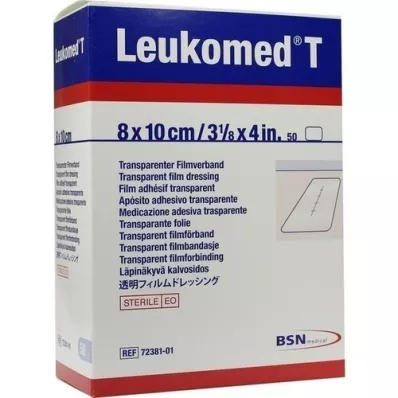 LEUKOMED transp.sterile Pflaster 8x10 cm, 50 St