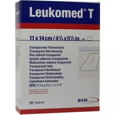 LEUKOMED transp.sterile Pflaster 11x14 cm, 50 St