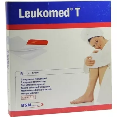 LEUKOMED transp.sterile Pflaster 8x10 cm, 5 St