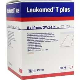 LEUKOMED transp.plus sterile Pflaster 8x10 cm, 50 St