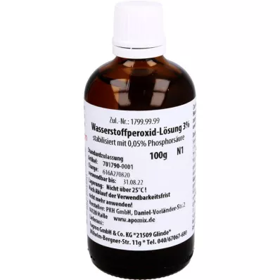 WASSERSTOFFPEROXID Lösung 3%, 100 g