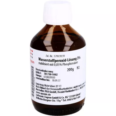 WASSERSTOFFPEROXID Lösung 3%, 200 g