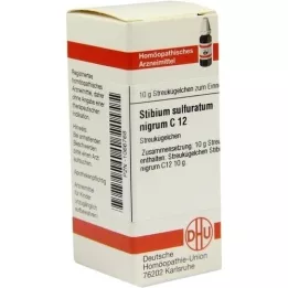 STIBIUM SULFURATUM NIGRUM C 12 Globuli, 10 g