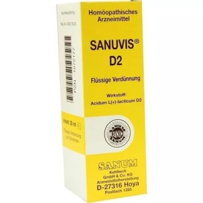 SANUVIS D 2 Tropfen, 30 ml