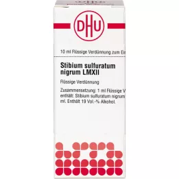 STIBIUM SULFURATUM NIGRUM LM XII Dilution, 10 ml