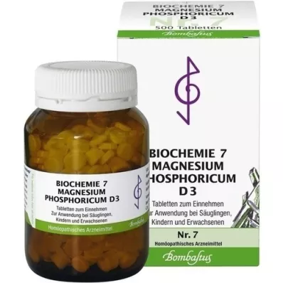 BIOCHEMIE 7 Magnesium phosphoricum D 3 Tabletten, 500 St