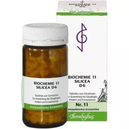 BIOCHEMIE 11 Silicea D 6 Tabletten, 200 St