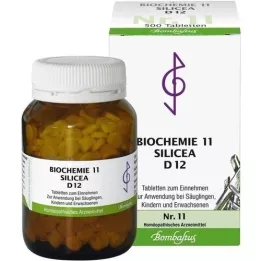 BIOCHEMIE 11 Silicea D 12 Tabletten, 500 St