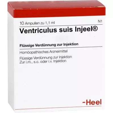 VENTRICULUS SUIS Injeel Ampullen, 10 St