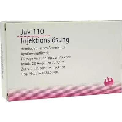 JUV 110 Injektionslösung 1,1 ml Ampullen, 20X1.1 ml
