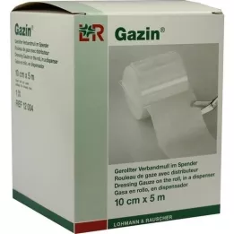 GAZIN Verbandmull 10 cmx5 m 8fach, 1 St
