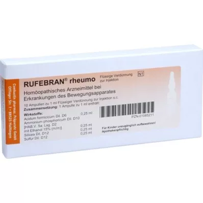 RUFEBRAN rheumo Ampullen, 10 St