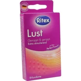 RITEX Lust Kondome, 8 St