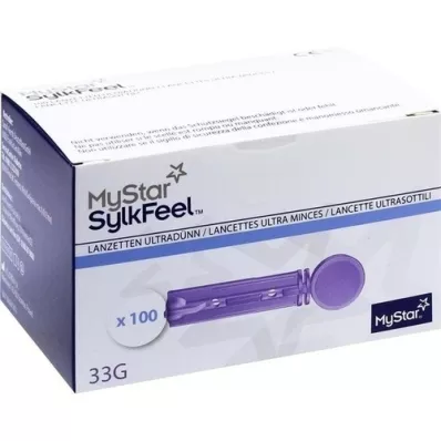 MYSTAR SylkFeel Lanzetten 33 G, 100 St