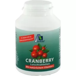 CRANBERRY LUTSCHTABLETTEN, 120 St