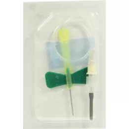 BD VACUTAINER Safety Lok 21 G 18 cm Blutentn.Set, 1 St
