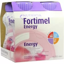 FORTIMEL Energy Erdbeergeschmack, 4X200 ml