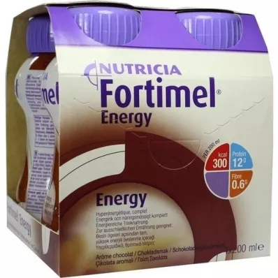 FORTIMEL Energy Schokoladengeschmack, 4X200 ml