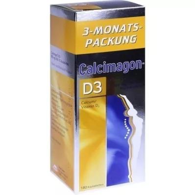 CALCIMAGON D3 Kautabletten, 180 St