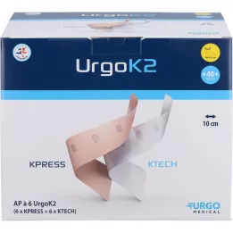URGOK2 Kompr.Syst.10cm Knöchelumf.18-25cm, 6 St