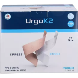 URGOK2 Kompr.Syst.10cm Knöchelumf.25-32cm, 6 St
