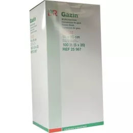 GAZIN Mullkomp.10x10 cm steril 12fach, 5X20 St