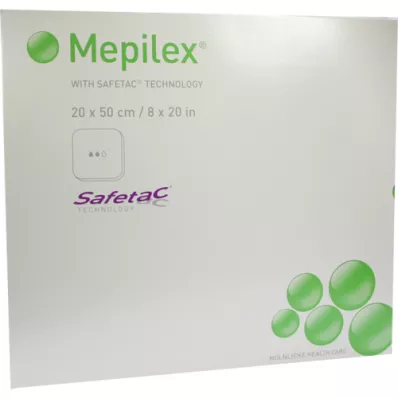 MEPILEX 20x50 cm Schaumverband, 2 St