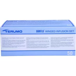 SURFLO Perfusionsbesteck 23 G 30 cm blau, 50 St
