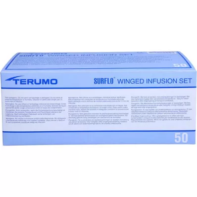 SURFLO Perfusionsbesteck 23 G 30 cm blau, 50 St