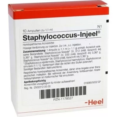 STAPHYLOCOCCUS INJEEL Ampullen, 10 St