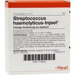 STREPTOCOCCUS HAEMOLYTICUS Injeel Ampullen, 10 St