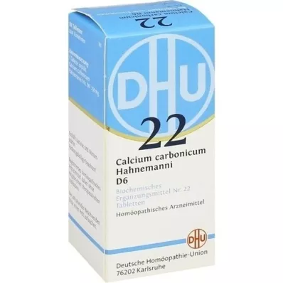 BIOCHEMIE DHU 22 Calcium carbonicum D 6 Tabletten, 80 St