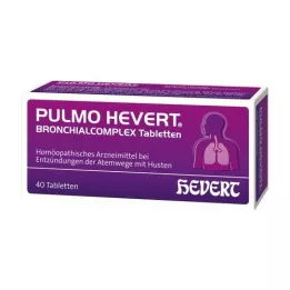 PULMO HEVERT Bronchialcomplex Tabletten, 40 St