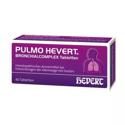 PULMO HEVERT Bronchialcomplex Tabletten, 40 St