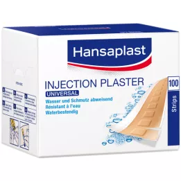 HANSAPLAST Universal Injekt.Pfl.Strips waterres., 100 St