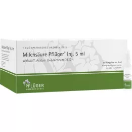 MILCHSÄURE Pflüger Injektionslösung 5 ml, 50 St